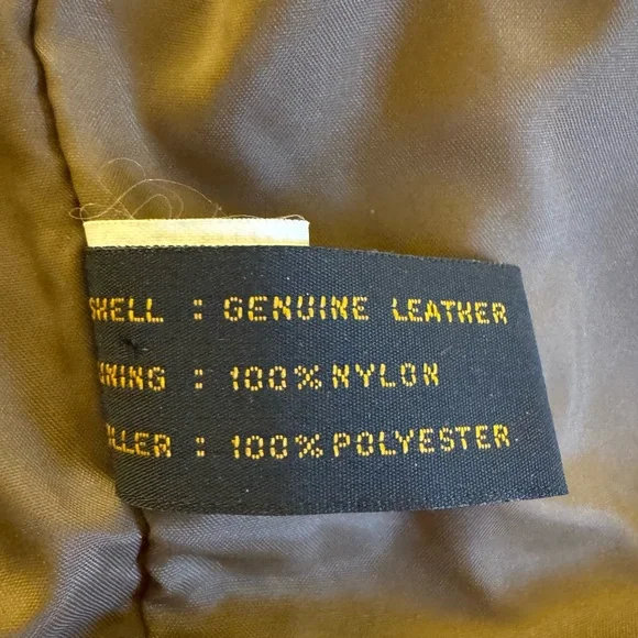 Reed Vintage Suede Leather Bomber Jacket Size M - Picture 16 of 16